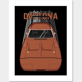 Dodge Charger Daytona 1969 - copper Posters and Art